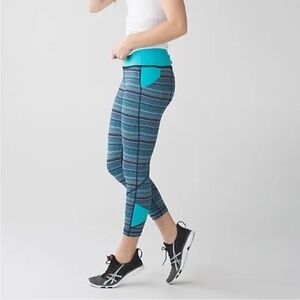 Lululemon Athletica Pace Rival Crop Size 6
